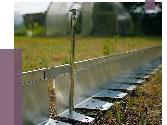 Металлические бордюры для газона в Северодвинске от 4251 руб. | ПРОЛЁТ-Свр