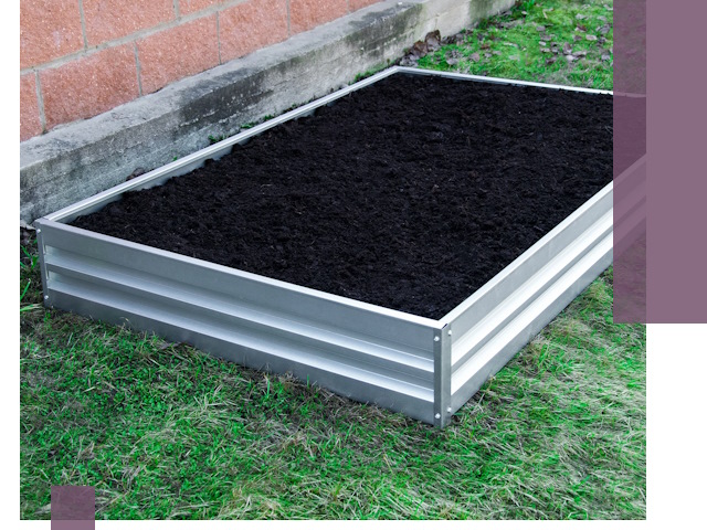 Металлические бордюры для грядок в Северодвинске: прочность и аккуратность