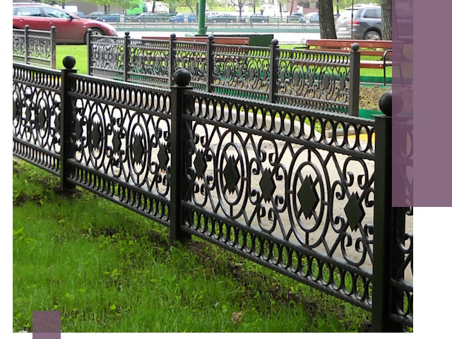 Секционные газонные ограждения под ключ в Северодвинске