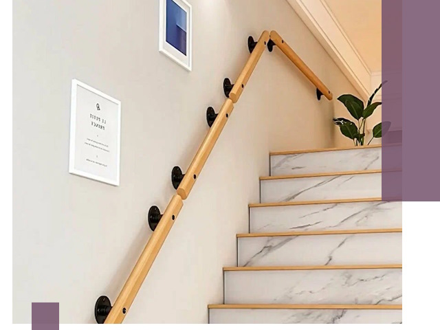 Поручни металлические и деревянные под ключ в Северодвинске