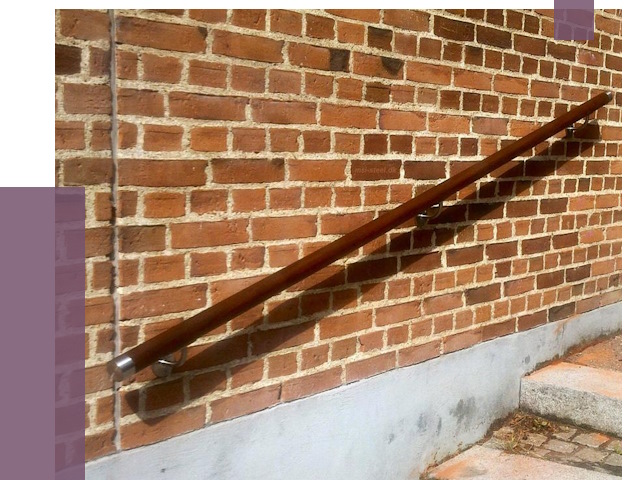 Изготовление пристенных поручней в Северодвинске от 4403 руб. — ПРОЛЁТ-Свр