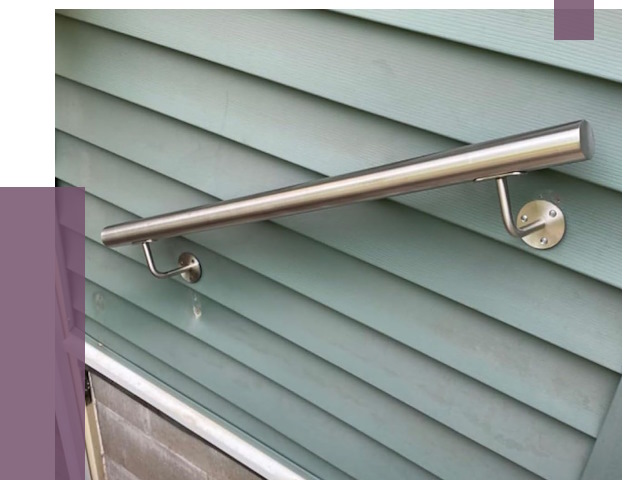 Поручни из нержавеющей стали в Северодвинске от 7591 руб.  | ПРОЛЁТ-Свр