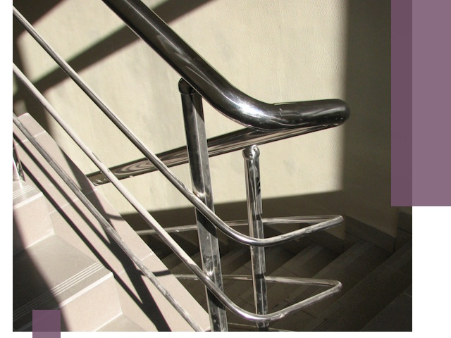 Поручни из нержавеющей стали под ключ в Северодвинске